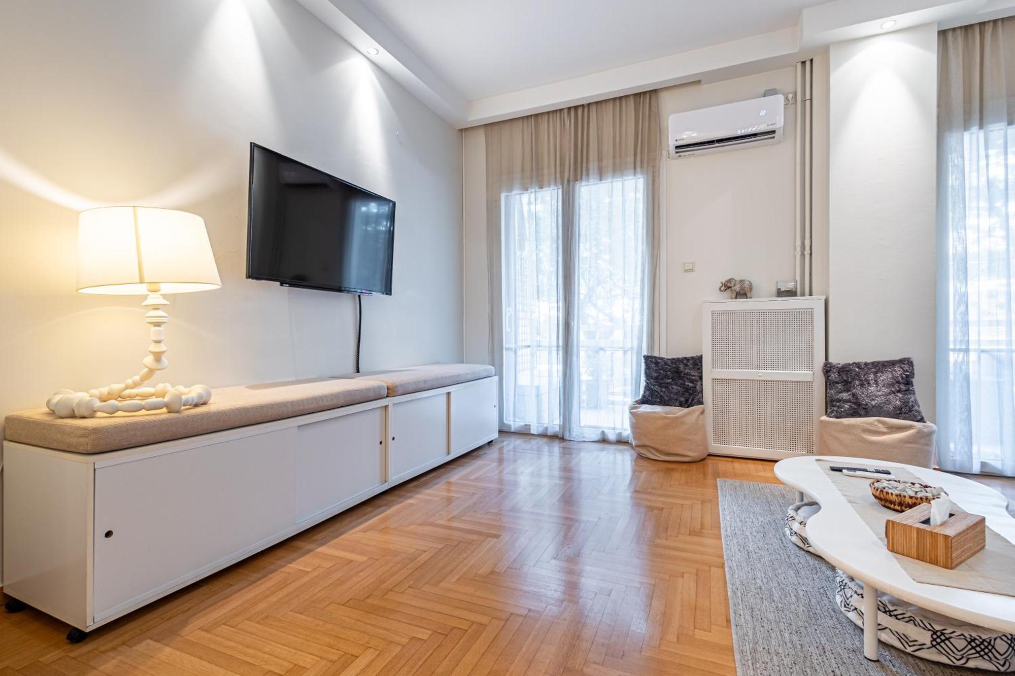 Alimos Marina Beach Apartment Афины Экстерьер фото
